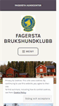 Mobile Screenshot of fagerstabk.com